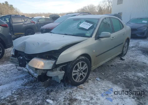 2006 Saab 9-3 2.0T from USA, damaged, VIN YS3FD49Y861003268